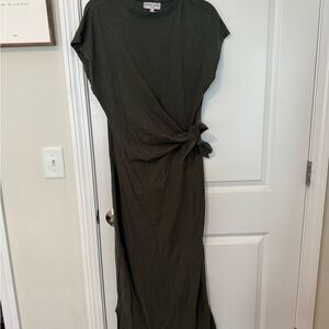 Apiece Apart Women’s Olive Green Midi Dress